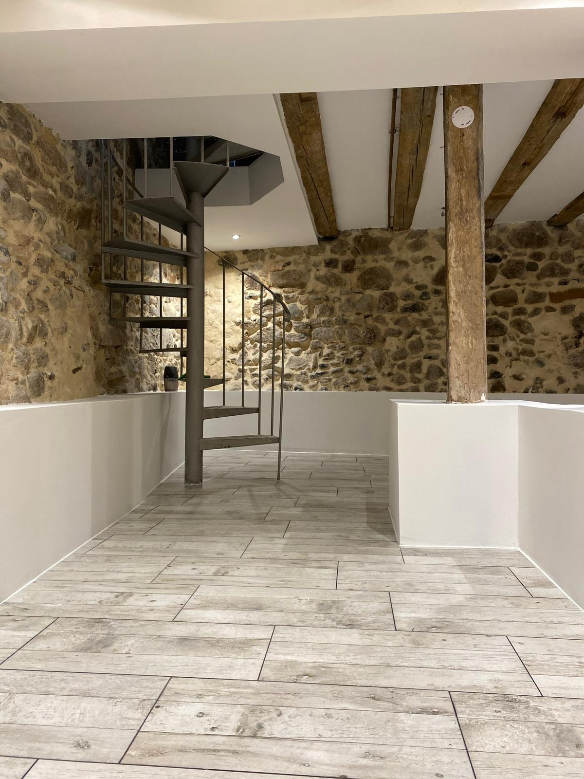 Rénovation avec escalier